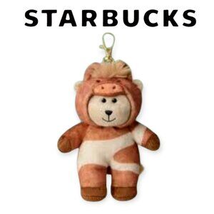 Starbucks Happy Pony Bearista Plush Keychain Lunar New Year 2026 Limited Edition